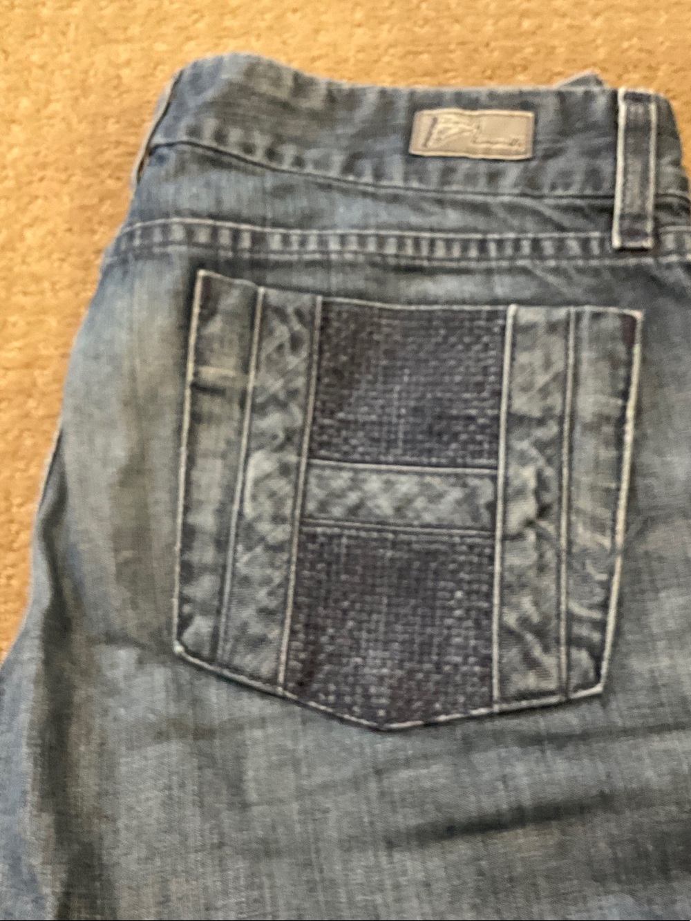 Citizens Of Humanity Denim Jacket in Dark Blue with Black Trim